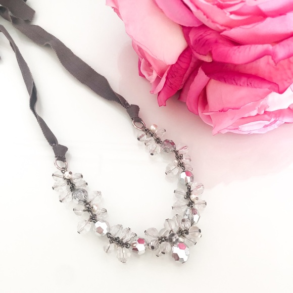 American Eagle Gray Statement Necklace - Picture 6 of 6